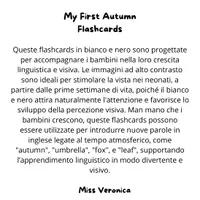 anteprima - Altro tipo di materiale - Flashcards: my first autumn - Pagina 1