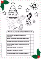 Vorschau - Stationenlernen - Hund Leserätsel Weihnachten Deutsch differenziert - Seite 2