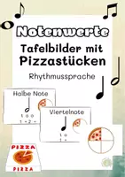 Vorschau - Arbeitsblätter - Notenwerte lernen Klasse 1–3 – spielerische Übungen & Arbeitsblätter (Rhythmus verstehen leicht gemacht) - Deckblatt