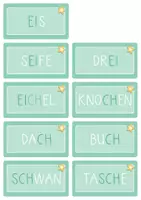 Vorschau - Unterrichtsreihen - Paare finden - Wörter und Sätze mit Buchstabenverbindungen - Seite 3