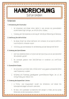 Vorschau - Arbeitsblätter - KLEIDUNG Sätze bilden - Seite 1