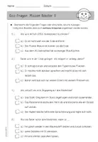 Vorschau - Arbeitsblätter - "Mission Roboter" Quiz-Fragen zur Lektüre als Test - Seite 2