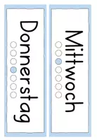 Vorschau - Bildkarten - Wochentage Tafelmaterial - Seite 2