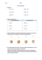 Vorschau - Arbeitsblätter - Mathematik - Test - Brüche / Bruchrechnung - Seite 2