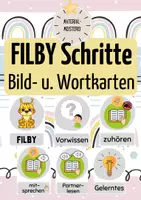 Vorschau - Bildkarten - FILBY Leseschritte - Bild- und Wortkarten - Deckblatt