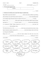 Vorschau - Test - Vokabeltest Access 5 - Unit 3 Part C - Seite 1