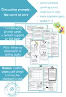 Vorschau - Arbeitsblätter - Discussion challenge: The world of work - Deckblatt