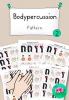 Vorschau - Aufgabenkarten - Bodypercussion Patterns 2 - Deckblatt