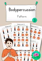 Vorschau - Aufgabenkarten - Bodypercussion Pattern 3 - Deckblatt