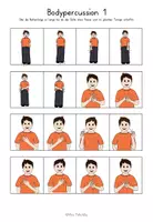 Vorschau - Aufgabenkarten - Bodypercussion Pattern 3 - Seite 1