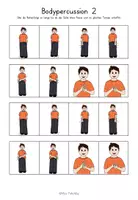 Vorschau - Aufgabenkarten - Bodypercussion Pattern 3 - Seite 2