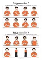 Vorschau - Arbeitsblätter - Sparpaket Bodypercussion - bringe Bewegung in den Musikunterricht - Seite 3