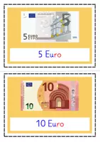 Vorschau - Präsentationen/Tafelbilder - Tafelmaterial (Euro) • Münzen und Scheine • Tipp-Karten • mit/ohne Silbenschreibweise - Seite 3