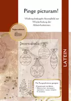 Vorschau - Arbeitsblätter - Weihnachtskugeln_Ausmalbild_lingua_aeterna - Deckblatt