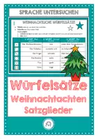 Vorschau - Stundenentwürfe - Bundle: Satzglieder bestimmen - Seite 1