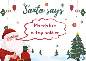 Vista previa - Juegos / Gamificación - "Santa says" 20 cards, ESL, Christmas game, ppt and pdf - página 3