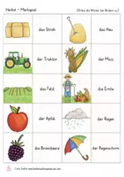 Aperçu - Apprentissages en autonomie - Herbst Wortschatz Deutsch / DAZ - Page 3
