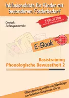 Vorschau - Arbeitsblätter - Basistraining: Phonologische Bewusstheit - Deckblatt