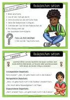 Vorschau - Anderer Materialtyp - Aufsatz – Redezeichen setzen (18 Karteien & passende Kopiervorlagen) - Seite 1