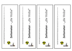 Vorschau - Arbeitsblätter - Zeilometer/ Lesometer zur Lektüre "die Wolke" - Deckblatt