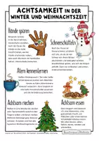 Vorschau - Arbeitsblätter - Achtsamkeit in der Winter und Weihnachtszeit - Seite 2