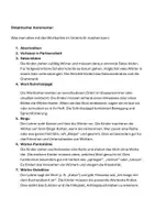 Vorschau - Arbeitsblätter - Wortkarten zum verbindlichen Grundwortschatz. Klasse 3 und 4 - Seite 1