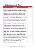 Vorschau - Mal- und Bastelvorlagen - Lesespurgeschichte Weihnachten bei Familie Maus, Lesen, Rätsel, differenziert, Lesespur - Seite 3