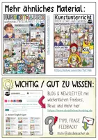 Vorschau - Mal- und Bastelvorlagen - Künstler Hundertwasser malen - Kunst Materialpaket (auch fachfremd) - Seite 3