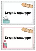 Vorschau - Poster - Hausaufgaben - Krankenmappe / Krankenpost - Seite 3