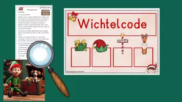 Vorschau - Arbeitsblätter - Wichtel Escape 1. Klasse - Seite 1