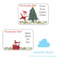 Aperçu - Feuilles d'exercices - Cartes Reperage Spatial Noel - Page de couverture