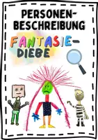 Vorschau - Arbeitsblätter - Personenbeschreibung - Diebe beschreiben - Deckblatt