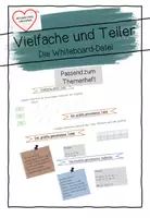 Vorschau - Präsentationen/Tafelbilder - Vielfache und Teiler - Die Whiteboard Datei - Deckblatt