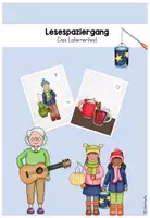 Vorschau - Arbeitsblätter - Lesespaziergang - Das Laternenfest - Deckblatt