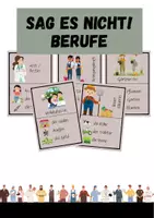 Vorschau - Spiele - Sag es Nicht! Berufe - Deckblatt