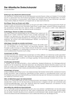Vorschau - Arbeitsblätter - Der Atlantische Dreieckshandel - Infotext und Übungen - Seite 1