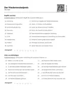 Vorschau - Arbeitsblätter - Der Friedensnobelpreis - Lückentext und Übungen - Seite 3
