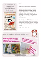 Vorschau - Stationenlernen - Körperteile Spiel Deutsch und DAZ - Seite 1