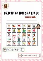 Aperçu - Jeux - Orientation spatiale - Noël - Page de couverture