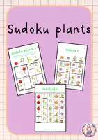 anteprima - Materiale di supporto/inclusione - Sudoku plants - Pagina di copertina