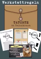 Vorschau - Stundenentwürfe - Werkstattregeln / Tatorte für Technikunterricht - Deckblatt