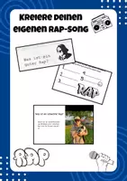 Vorschau - Stundenentwürfe - Einen Klassen Rap erstellen und vortragen - Deckblatt