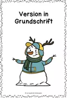 Vorschau - Stundenentwürfe - Lesespaziergang Schneemann-Wettbewerb - direkt einsetzbar - Seite 2