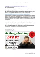 Vorschau - Unterrichtsreihen - Lernen mit Uwe: Deutsch-Test für den Beruf B2 Sprechen Produkt-Dienstleistung - Deckblatt