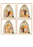 Vorschau - Stationenlernen - ✨ Spiel "Was fehlt" im Nikolaussack Samichlaus Wortschatz DaZ - Seite 3