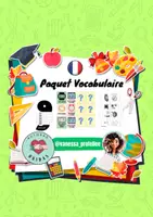 Vista previa - Manualidades / Dibujos para colorear - Pack Vocabulaire 🇫🇷 - Portada
