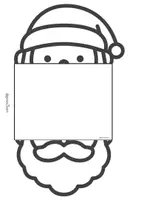 Vista previa - Tarjetas / Manipulativos - Christmas flipbook en blanco - página 1