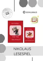 Vorschau - Spiele - Nikolaus Lesepiel - Deckblatt