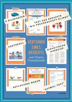 Vorschau - Stundenentwürfe - Materialpaket: Gedichte vertonen im Musikunterricht (inkl. 3 Gedichten) - Deckblatt