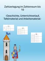 Vorschau - Stundenentwürfe - Zahlzerlegung im Zahlenraum bis 10 - Seite 1